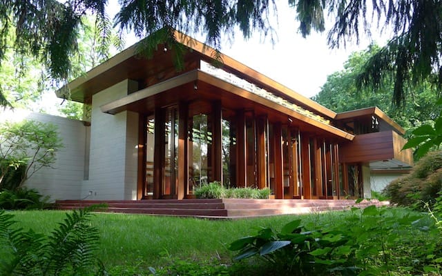 Bachman Wilson House designed by Frank Lloyd Wright. ©Tarantino Studio 2013