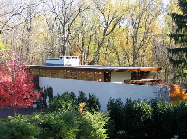 Bachman Wilson House designed by Frank Lloyd Wright. ©Tarantino Studio 2013
