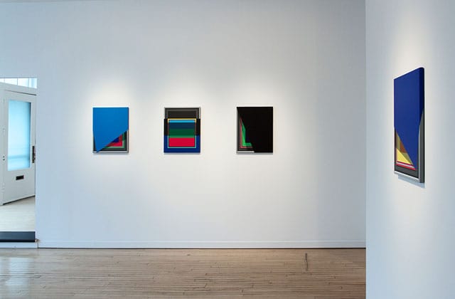 Installation view, "Ruben Nusz: Severed Hues" at Weinstein Gallery (image courtesy the artist)