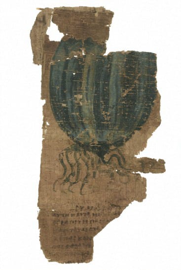 Earliest known herbal on papyrus (Egypt, ca. 400)