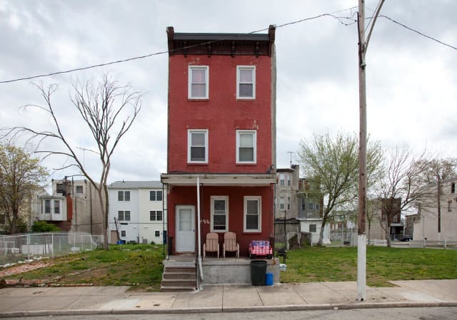 Row house in Philadelphia