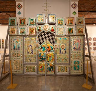 Installation view of Thomas Lanigan-Schmidt: Tender Love Among the Junk at MoMA PS1 (image © MoMA PS1, photo by Matthew Septimus)