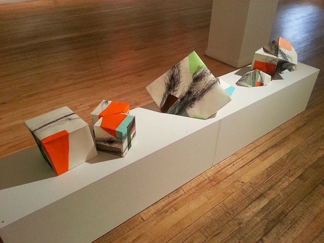 Installation view, "Monica Rezman: The Pollen Path" at Packer Schopf Gallery (all photos by the author for Hyperallergic)