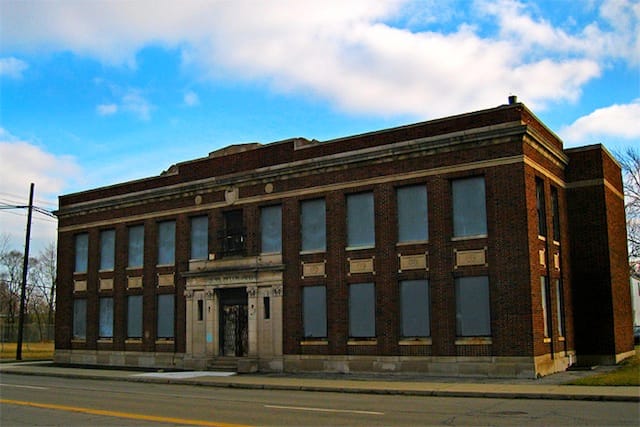 Exterior of the building that will be Seafoam Palace (photograph by Julia Solis)