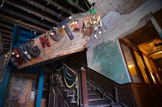 Boat in Seafoam Palace (photograph by Julia Solis)