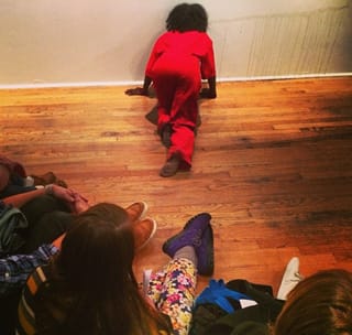 Tameka Norris's "Untitled" (2012) (photo by the author for Hyperallergic)