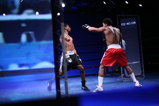 Reid Farrington's "Tyson vs. Ali" (photo by Paula Court)