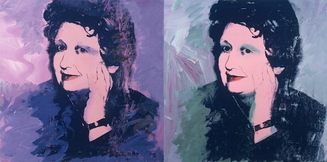 Andy Warhol. Ileana Sonnabend. 1973. The Sonnabend Collection. © 2013 Andy Warhol Foundation for the Visual Arts / Artists Rights Society (ARS), New York