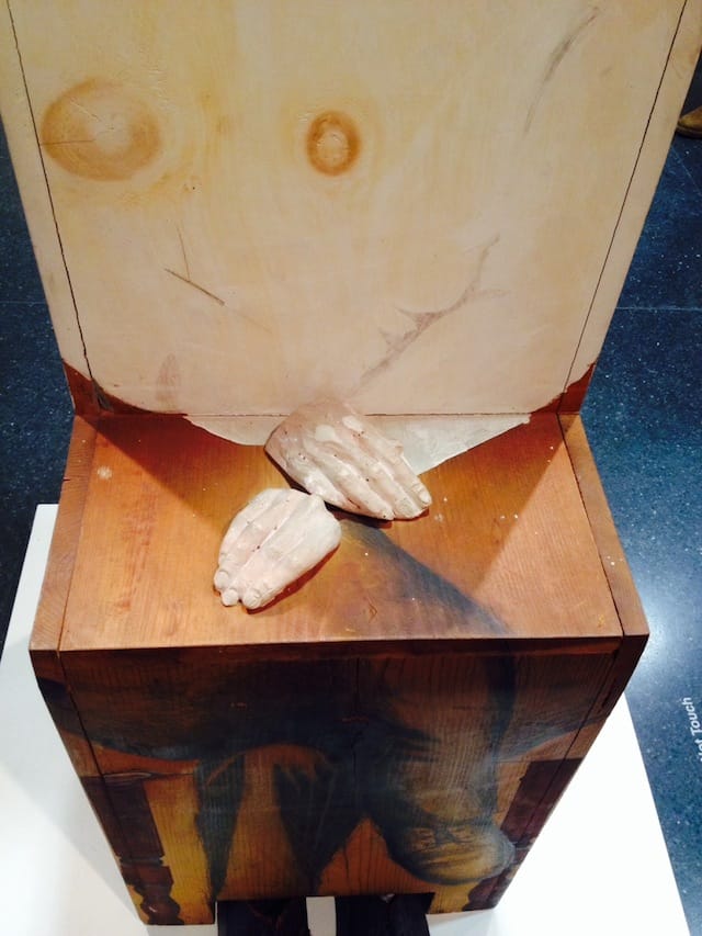 Marisol, "Andy" (1962-63) (detail)