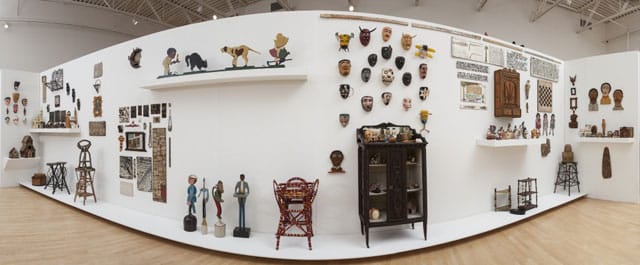 Installation view, "Ray Yoshida's Museum of Extraordinary Values" at the John Michael Kohler Arts Center, 2013 (John Michael Kohler Arts Center Collection)