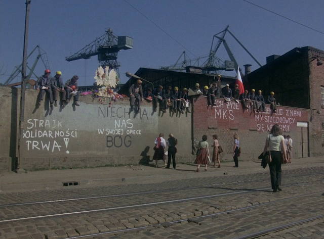 Andrzej Wajda, still from "Man of Iron" (1981)