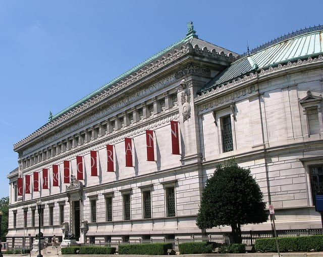 The Corcoran Gallery's beaux-arts building
