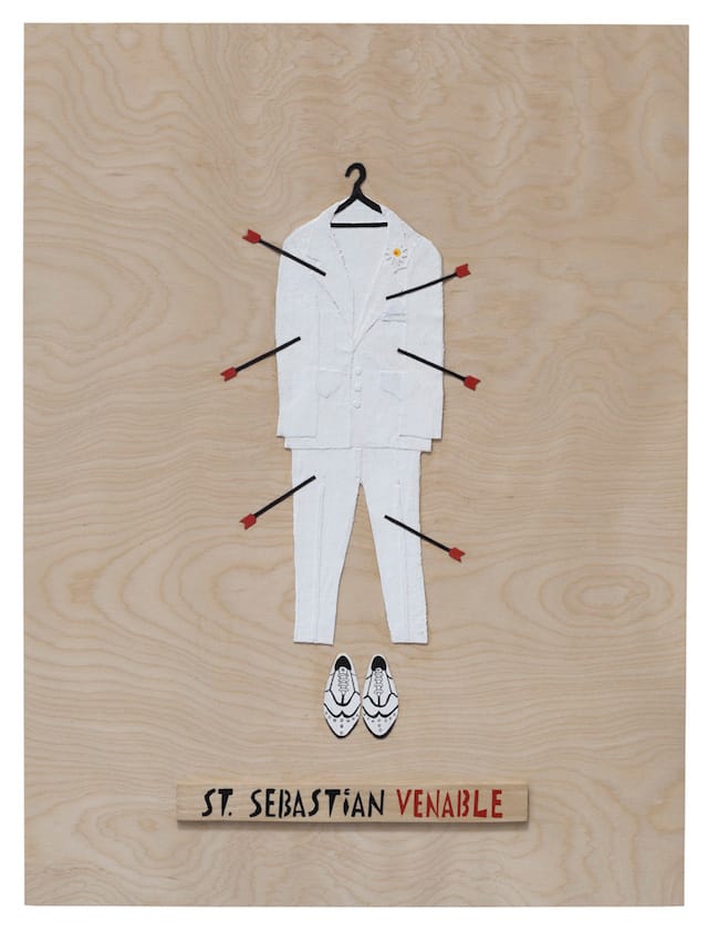 Deborah Grant, One panel from _God's Voice in the Midnight Hours_ (2013), St. S