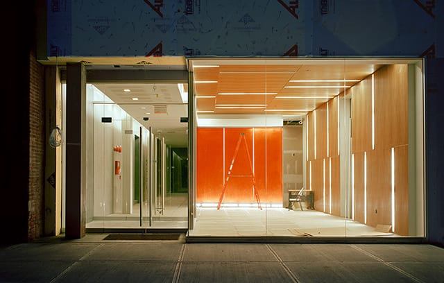 Lynn Saville, "Lobby, Greenpoint, Brooklyn"