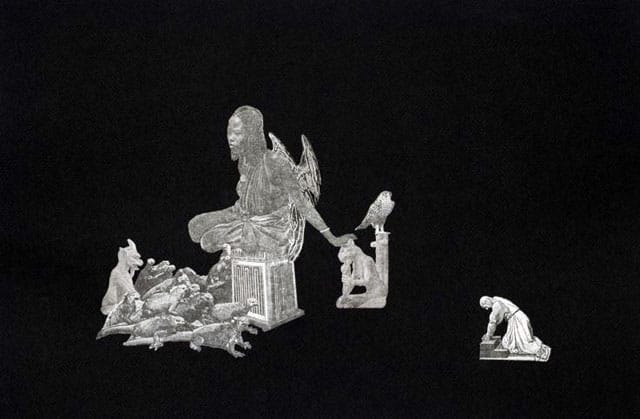 Mel Chin, "Black Angel - Vol. X, No. 5" (2012), from "The Funk & Wag from A to Z"