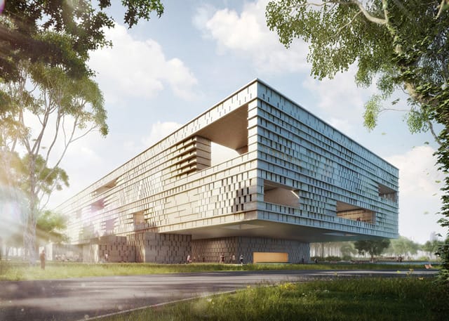 Museo-Maya-de-America-by-Harry-Gugger-640