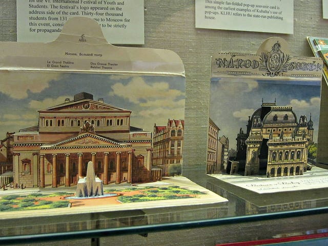 Prague souvenir cards