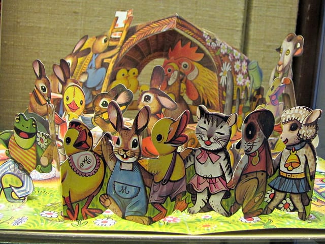 An Easter greeting card 