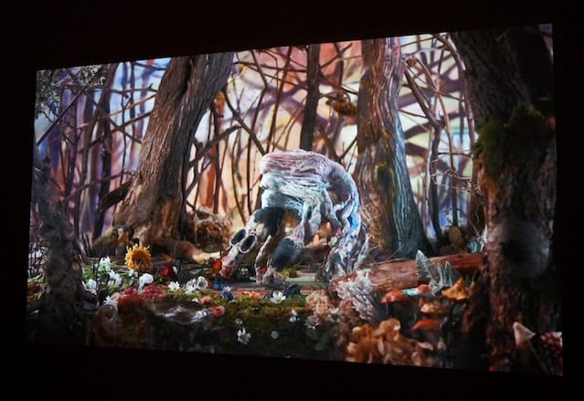 Allison Schulnik, still from "Eager" (2014), clay-animated, stop-motion video, 8 min, 34 sec