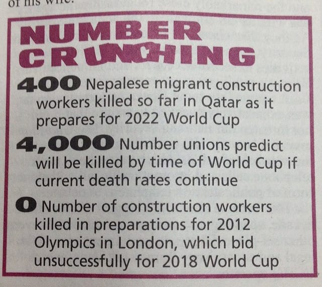 Chart that accompanies the Guardian's February 18 report on migrant deaths in Qatar. (image via flickr.com/markhillary)