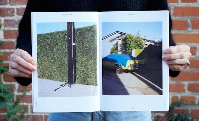 Spread of photograph feature WLA by Justin Fiset. Photo by Scott Liken.