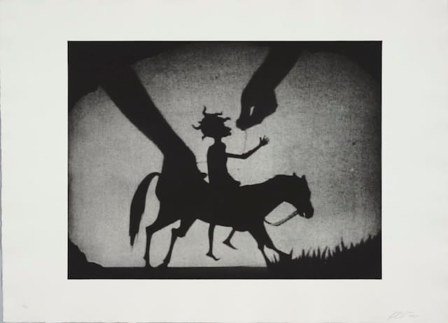 Kara Walker, "Testimony" (2005). Photogravure, Collection of Jordan D. Schnitzer © Kara Walker