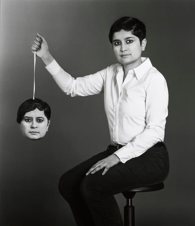Shami Chakrabarti by Gillian Wearing gelatin silver print, 2011 Credit line: © National Portrait Gallery, London; commissioned by the National Portrait Gallery with the support of J.P. Morgan through the Fund for New Commissions