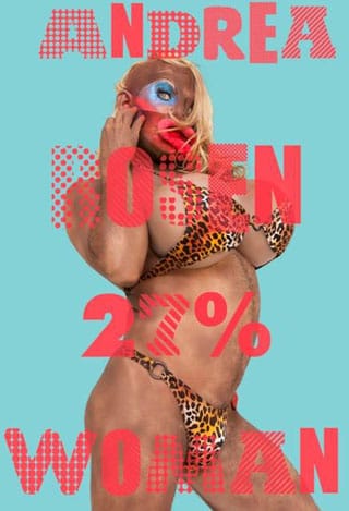 Austin Young's poster for Andrea Rosen Gallery