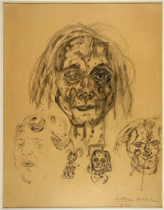 Artaud Antonin, Autoportrait 11 mai (May 11 Selfportrait) (1946)