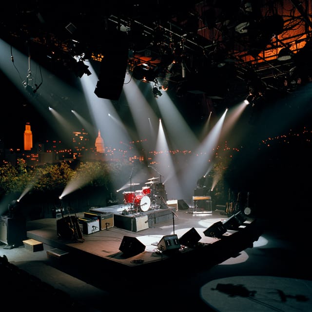 KLRU-TV, Austin City Limits, Austin, TX June 3 2009 40 x 40 inches, color coupler print mounted on aluminum