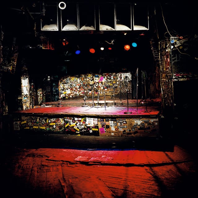 CBGB, New York, NY October 4, 2006 40 x 40 inches, color coupler print mounted on aluminum