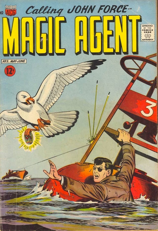 Magic Agent #3 (1962) (via Comic Book Plus)