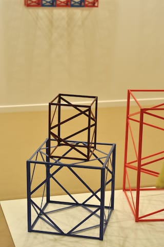 Works by Rasheed Araeen at Grosvenor Gallery
