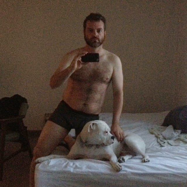 Mike McLeod's selfie 