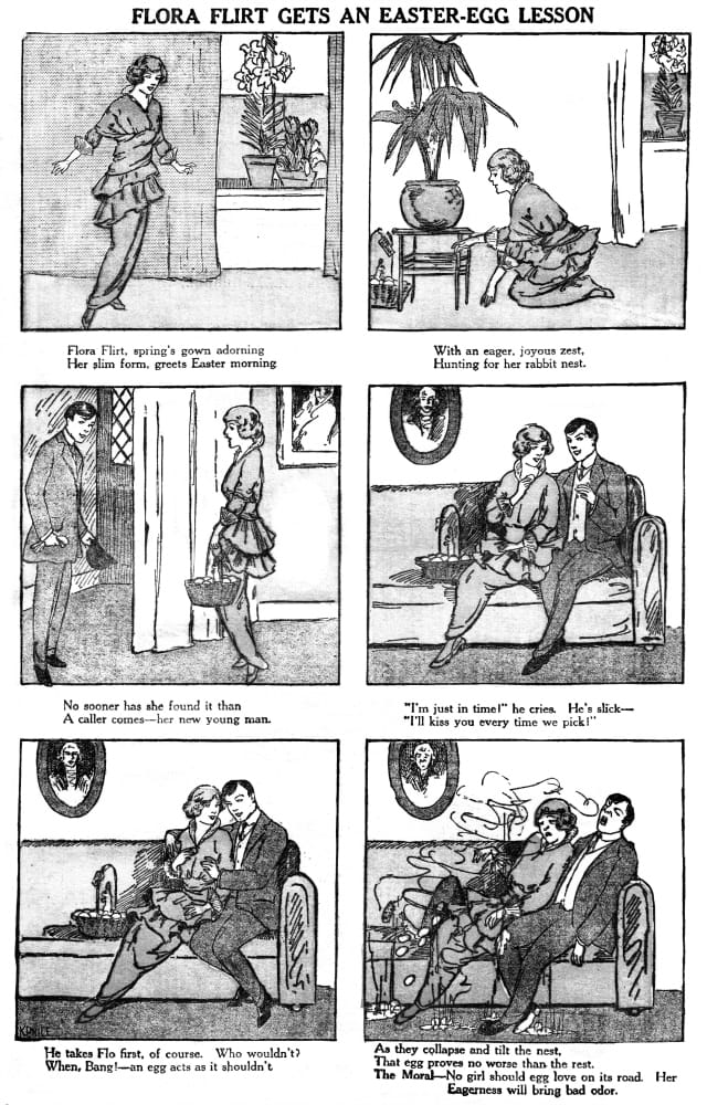 "Flora Flirt" by Katherine P. Rice (1913)