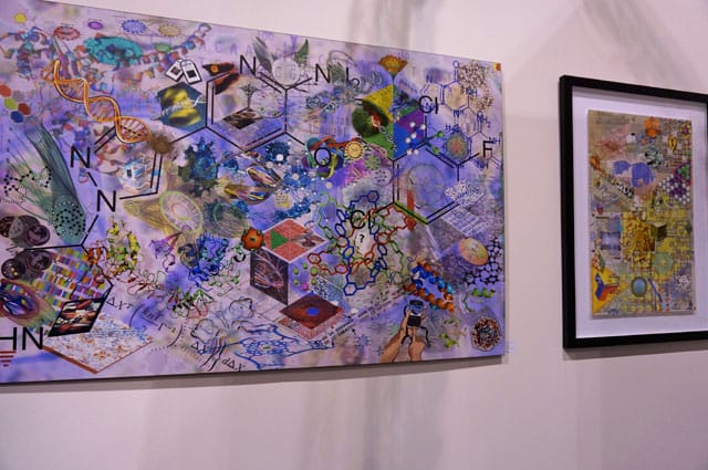 Ron Wild, "OncoMap" (2012), chromogenic on panel