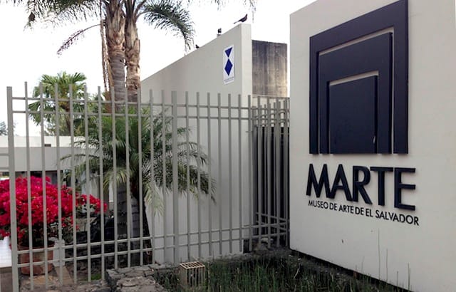 The entrance to MARTE. 