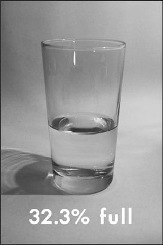 Cara Despain’s poster representing the TOTAL percentage of female artists from the galleries tallied in LA and NY