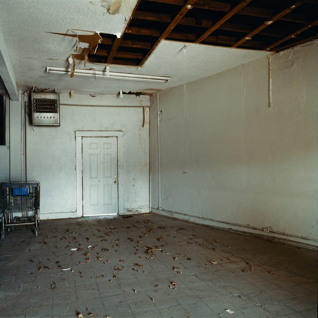 Tuxedo Junction, Birmingham, AL January 19, 2010 40 x 40 inches, color coupler print mounted on aluminum