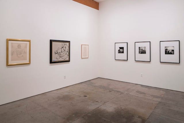 Installation shot of "Unveiled Nudes" at Elizabeth Leach Gallery, Portland. All images courtesy of Elizabeth Leach Gallery.