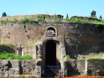 Mausoleum of Augustus in Rome (photograph by Charlie Dave, via Flickr)
