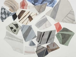 Baum, _Checks and Mates_ (2010), watercolor