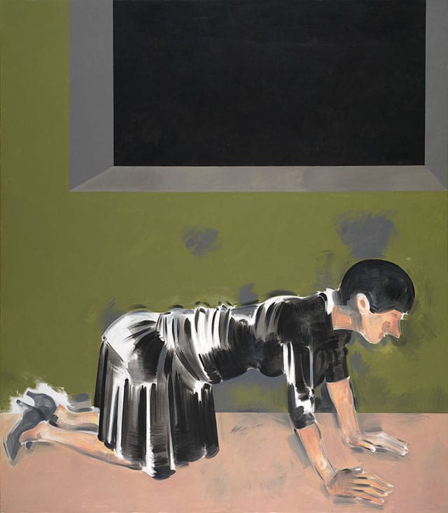 Apostolos Georgiou, "Untitled" (2005), acrylic on canvas, 240 x 210 cm