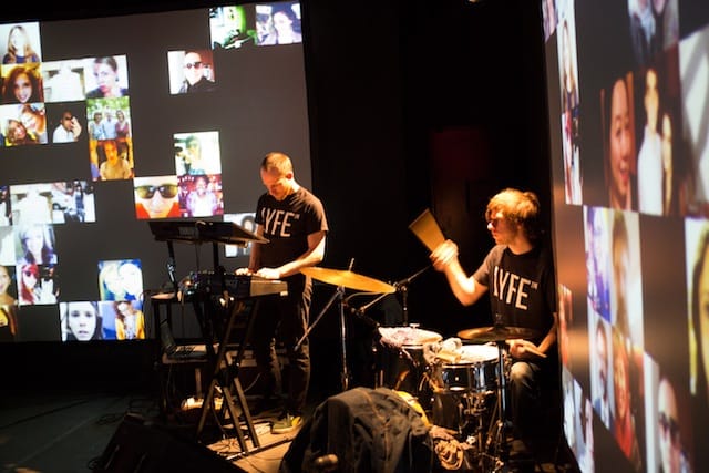 Glass Ghost at Chain Theatre (all photographs by Ilan Bachrach)