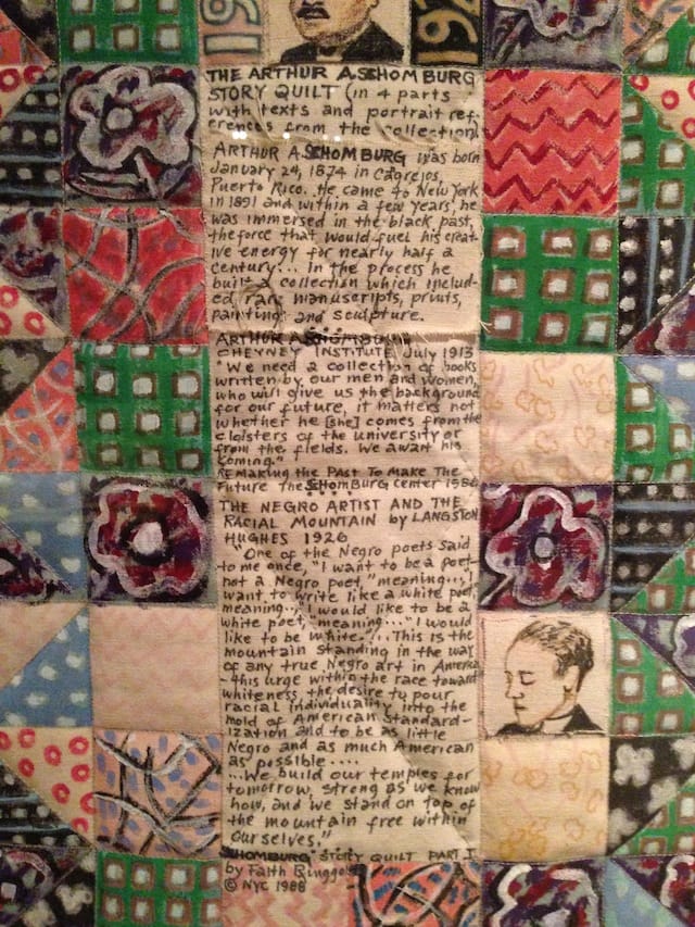 Harlem Quilt Faith Ringgold 1