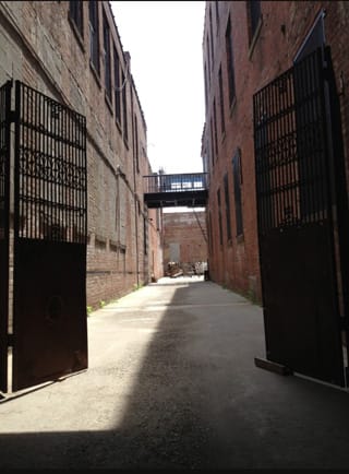 A view of the exterior of the NEWD Art Show site. (all photos courtesy NEWD)