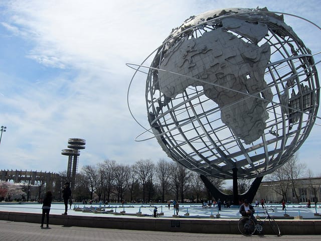 New York State Pavilion & the Unisphere