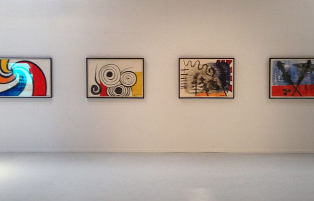 Installation view, 'Alexander Calder: The Art of Invention' at Pace Menlo Park