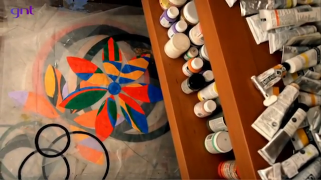 Beatriz Milhazes's studio. 