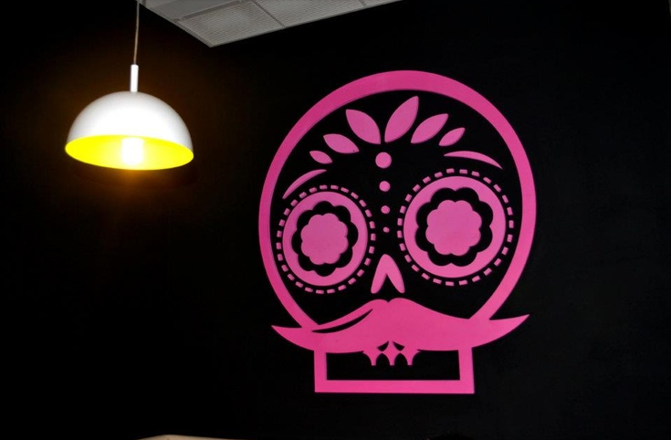 A wall inside Lacalaca (Courtesy of Lacalaca's Facebook page)